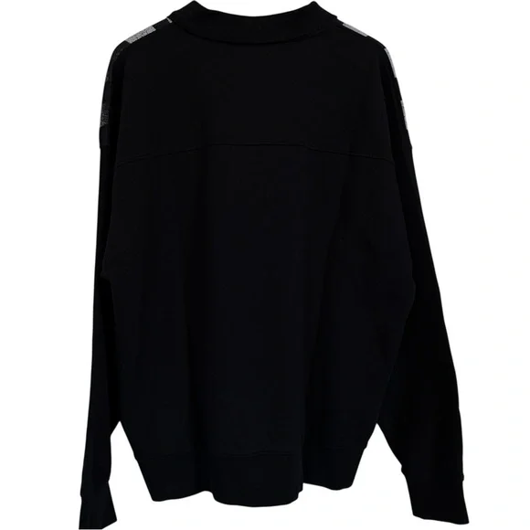 NWT Le Pere Warmup Jumper Domo Paper Stripe Sweatshirt Men’s Size XL